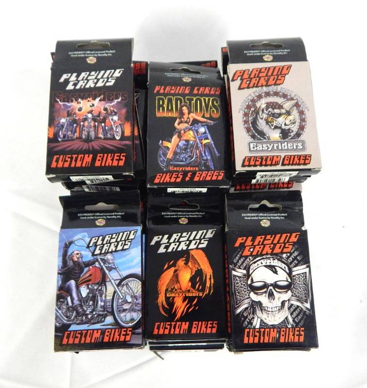 lot 58 image: Lot of Easy Rider Playing Card Decks