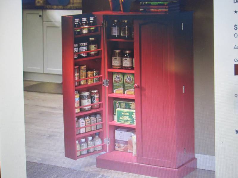 lot 26 image: Double Door Pantry open box Retail ...