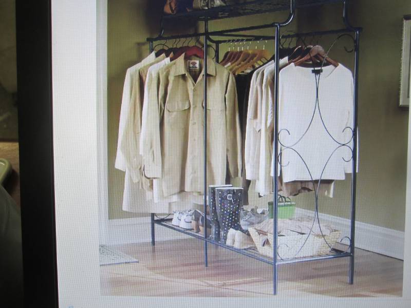 lot 38 image: Double Hanging Rod open box Retail ...