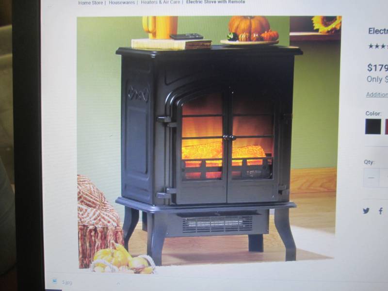 lot 69 image: Electric Stove with Remote open box...