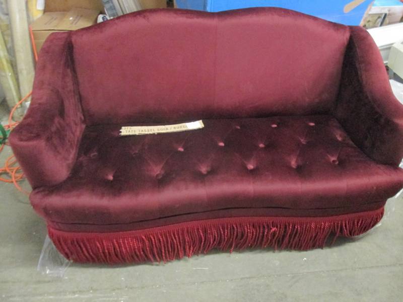 lot 73 image: Tate Tassel Sofa open box Retail $3...