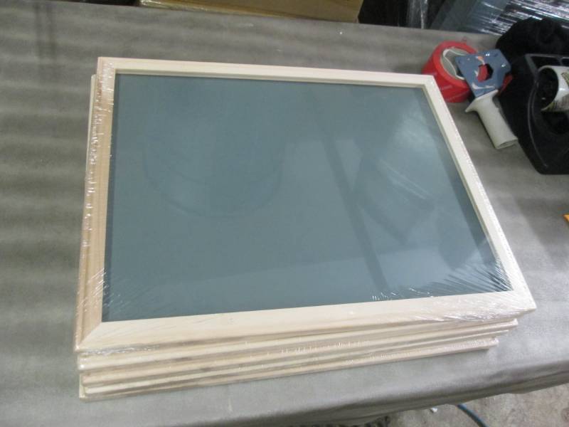 lot 77 image: Lot of 5 16.5x21 inch Green Chalk ...
