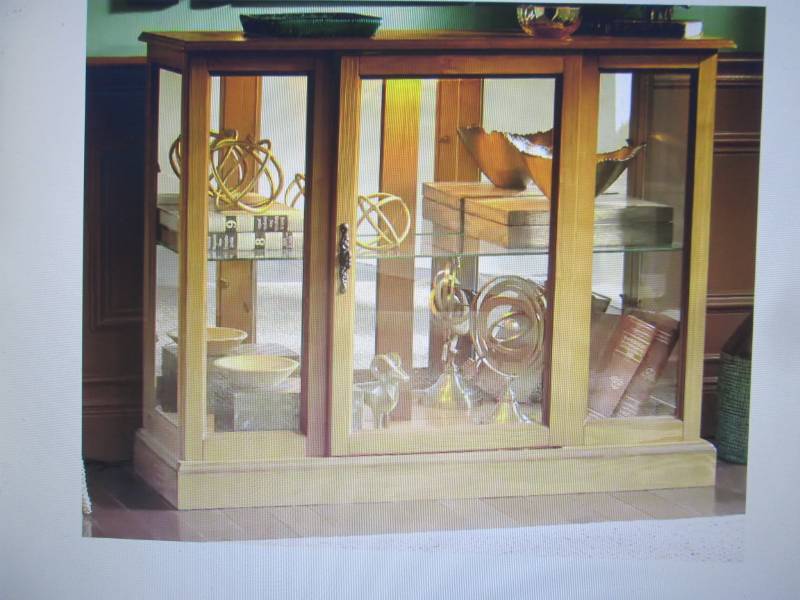 lot 88 image: Felicity Lighted Curio open box Ret...