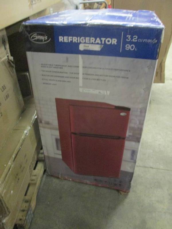 lot 91 image: 3.2 Cu. Ft. 2-Door RefrigeratorFre...