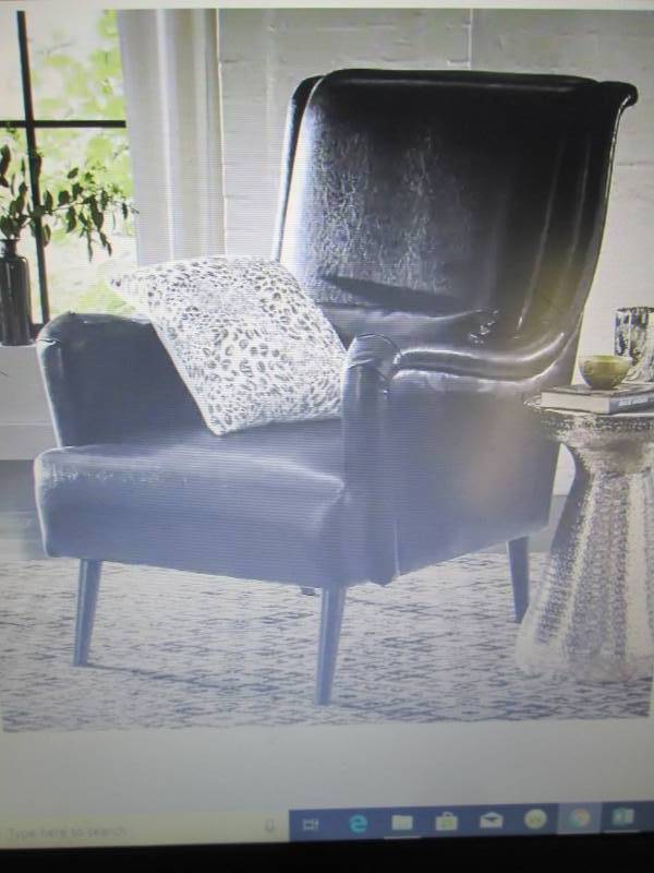 lot 94 image: Abarrane  Chair open box Retail $29...