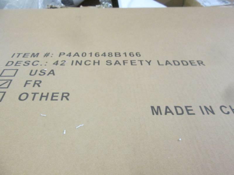lot 130 image: 42 inch Safety Ladder for Pool Ass...