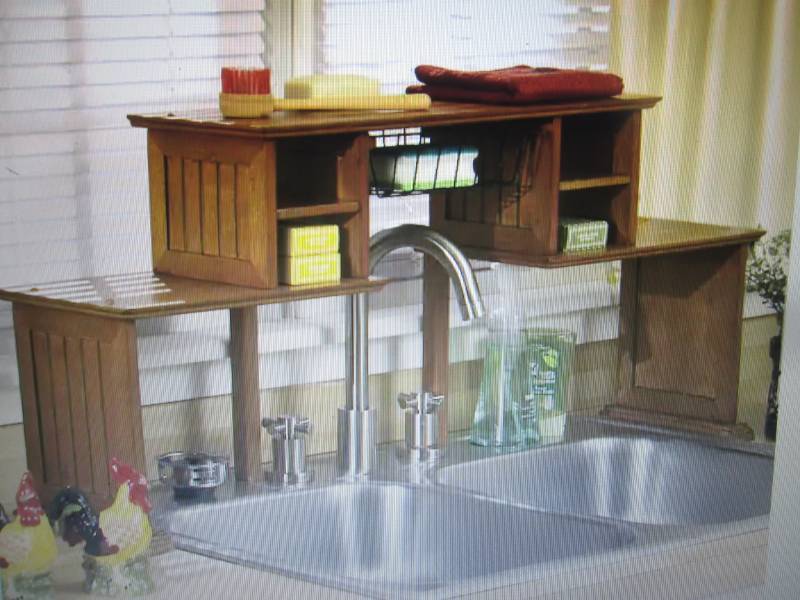 lot 133 image: Over The Sink Shelf open box, scuff...