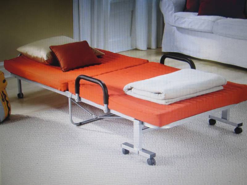 lot 142 image: Folding Bed open box Assembly requi...