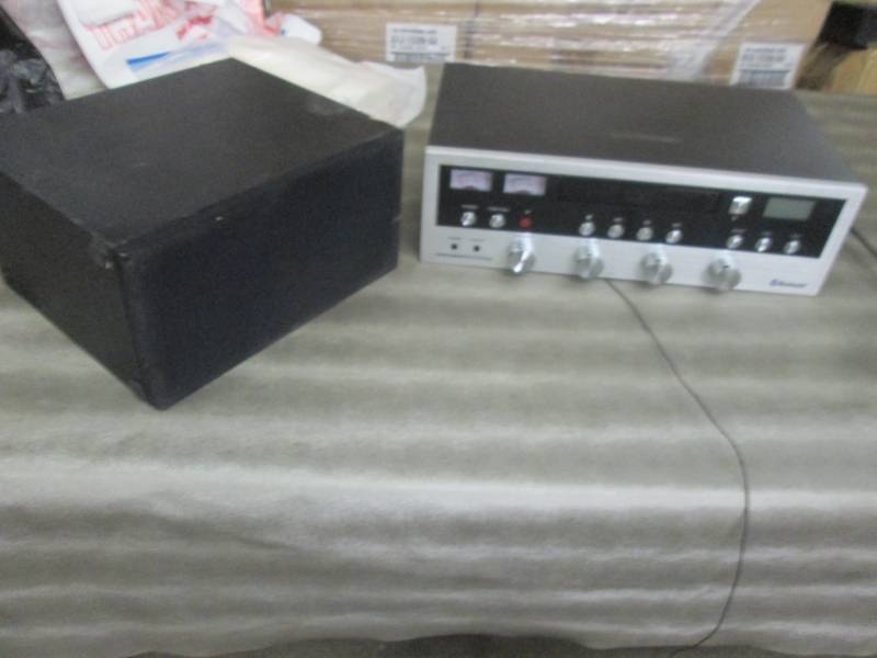 lot 152 image: Bluetooth Receiver and Speaker- pow...