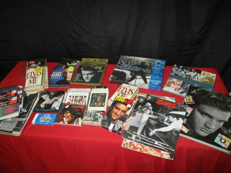 Elvis Records, tapes, books and more