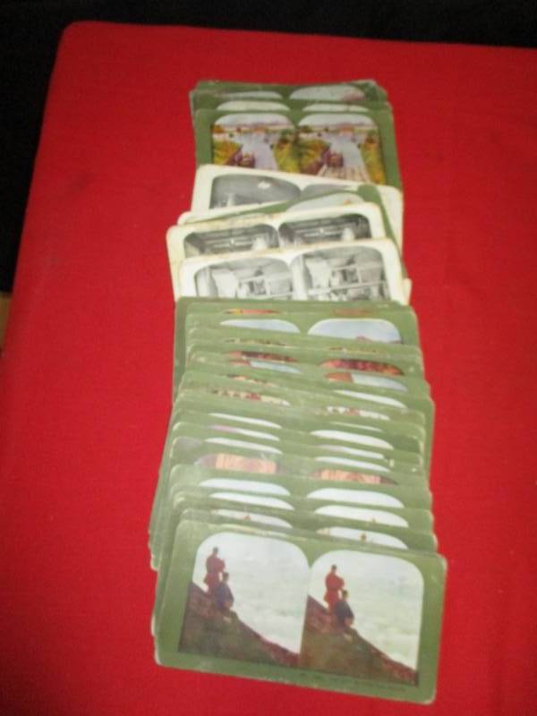 Streoscope cards