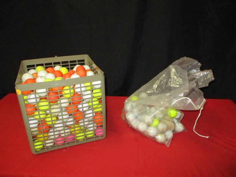 Golf Balls hundreds