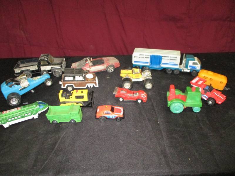Old toys, Star Ship, Tonka, and more