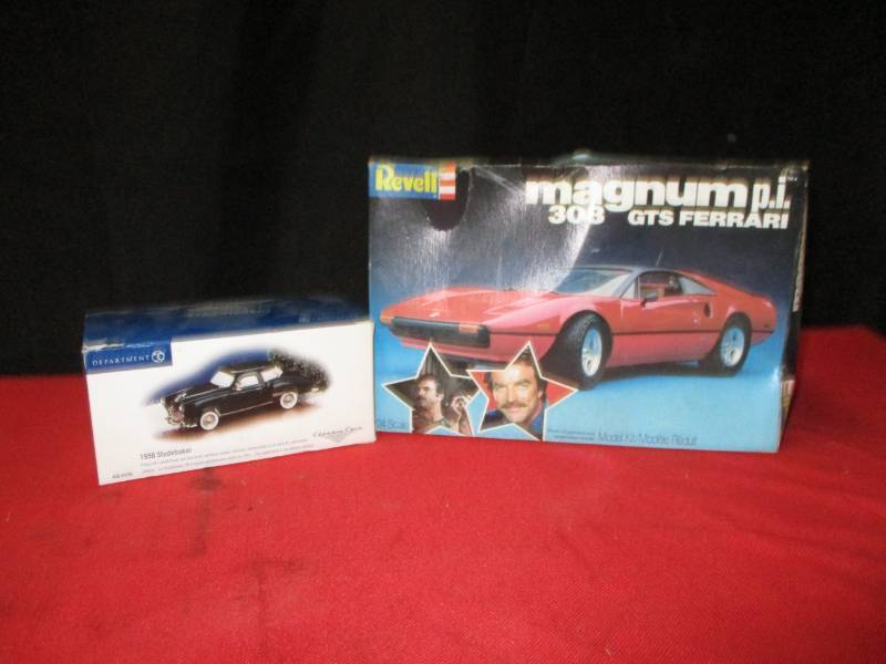 Magnum PiModel  Ferrari and car