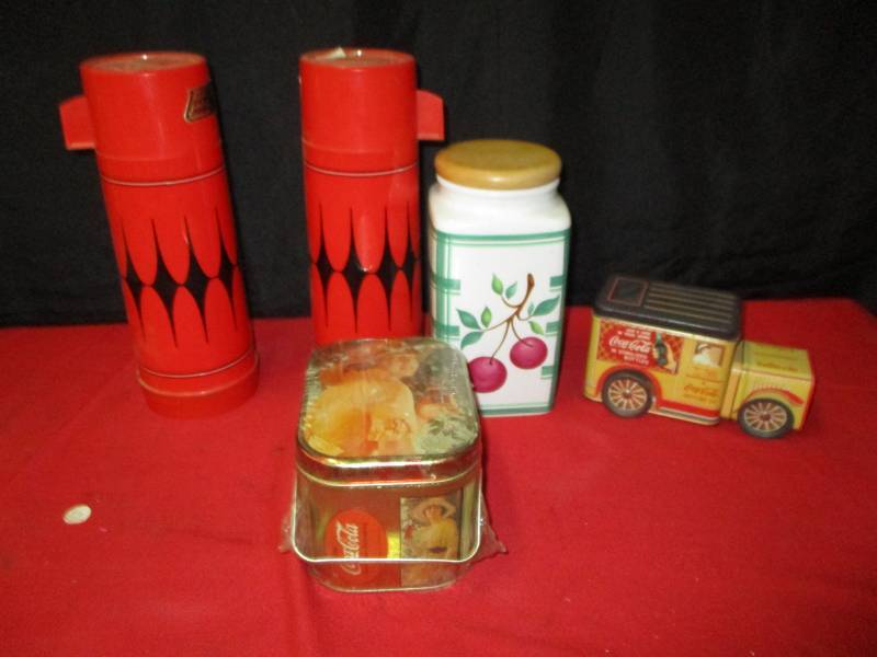 Thermoss, Coke items and decanter
