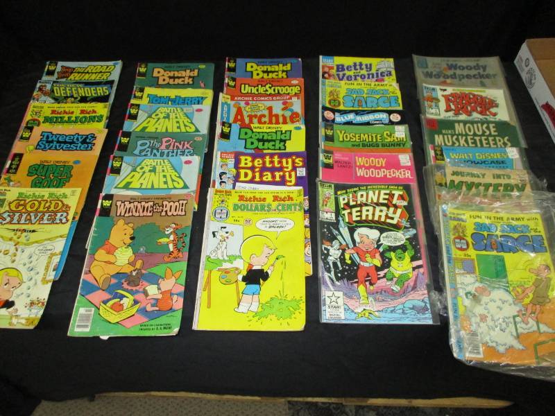 30 Old Comic Books
