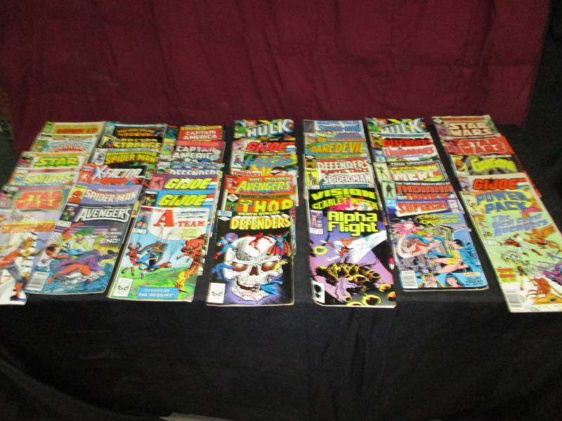 42 Old Comic Books