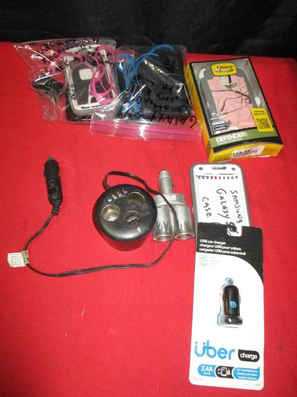 Phone Protectors and chargers