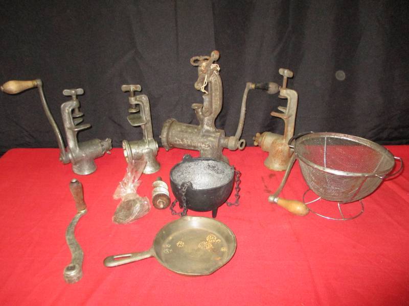 Grinders and misc Rustic items