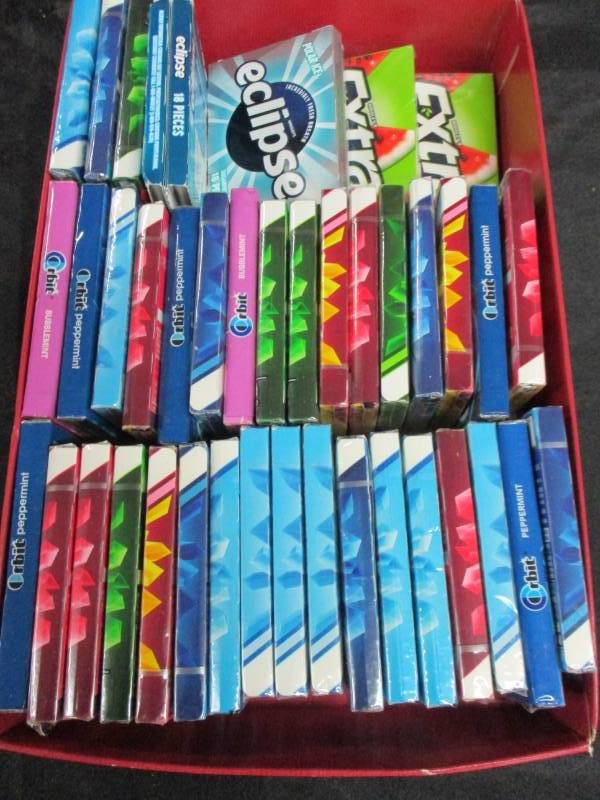 40 Packs of gum