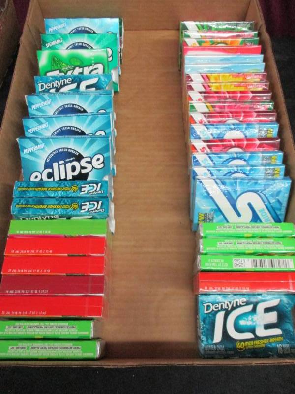 40 Packs of gum