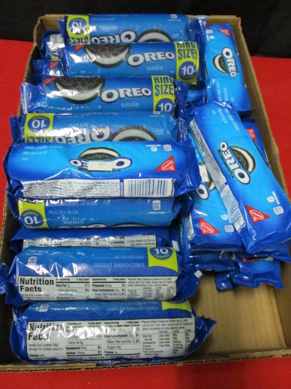 35 packs of oreos