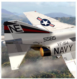 lot 113 image: ARTIST SIGNED PRINT INTO THE FLIGHT F-4J PHANTOM II