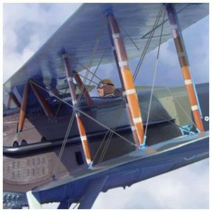lot 122 image: WWI  WINDS OF OCTOBER PRINT - BY MARK KORVON