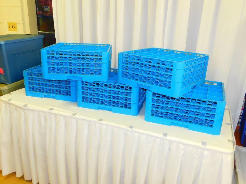 GLASSWARE CRATES