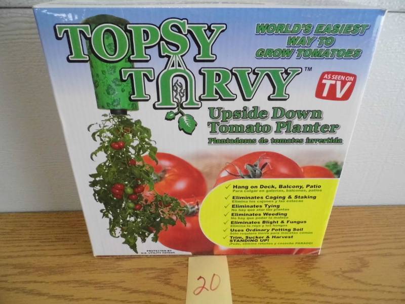 New Topsy Turvy Planter