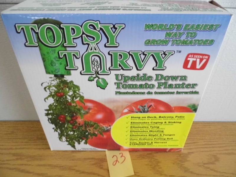 New Topsy Turvy Planter