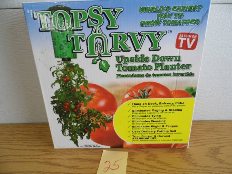 New Topsy Turvy Planter