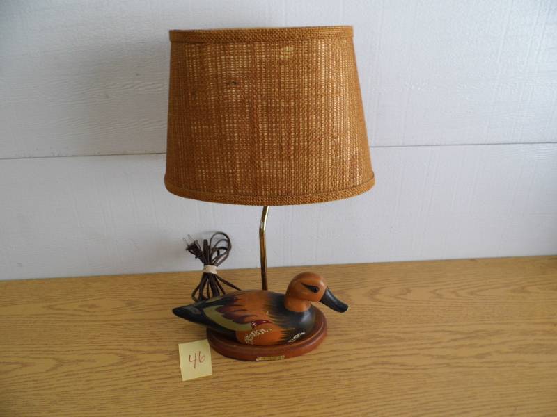 Vintage Duck Lamp