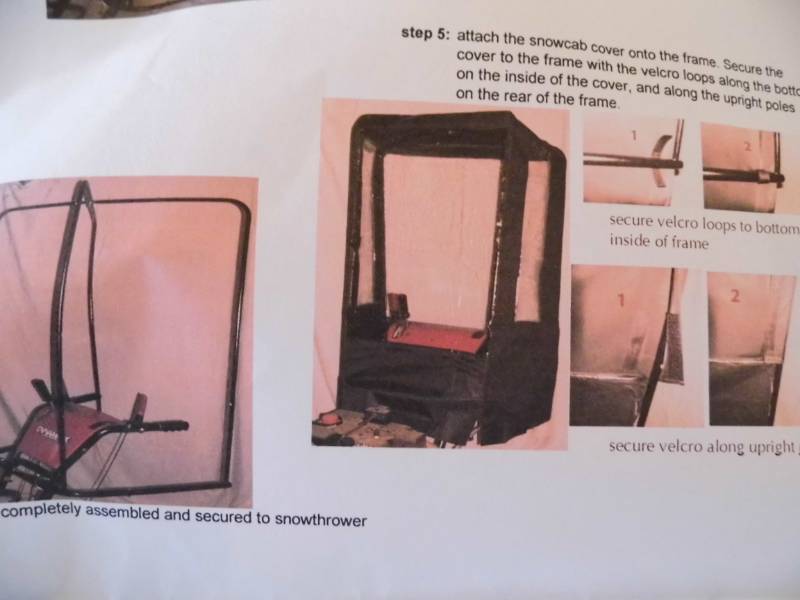 New  JMI 20 20 Snowblower Cab