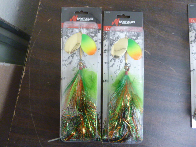 lot 31 image: 3 NEW Matzuo Muskie Spinners