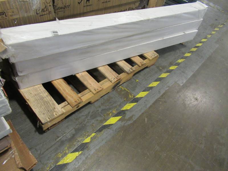 lot 11 image: Home Decorators Collection Wire Brushed Strand Woven Prescott 12 in. T x 5-18 in. W x 72 in. L Solid Bamboo Flooring - 3 Cases