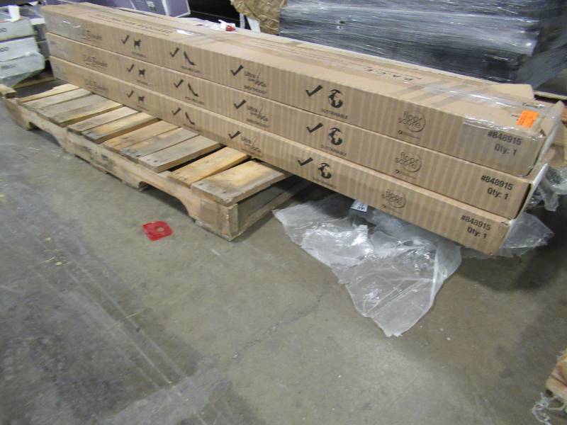 lot 17 image: Cali Bamboo Fossilized 3.75-in Boardwalk Bamboo Solid Hardwood Flooring (22.69-sq ft case) 3 Cases