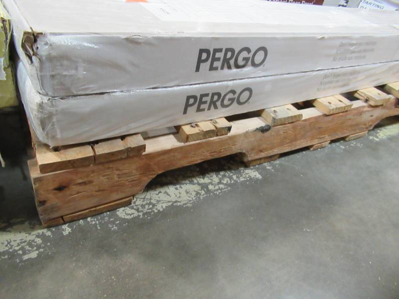 lot 41 image: Pergo Outlast Graceland Oak 10 mm Thick x 7-12 in. Wide x 54-1132 in. Length Laminate Flooring (16.93 sq. ft.  case) - 2 Cases