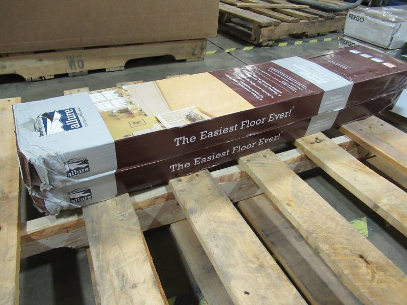 lot 45 image: Allure 6 in. x 36 in. Autumn Oak Luxury Vinyl Plank Flooring (24 sq. ft.  case) - 2 Cases