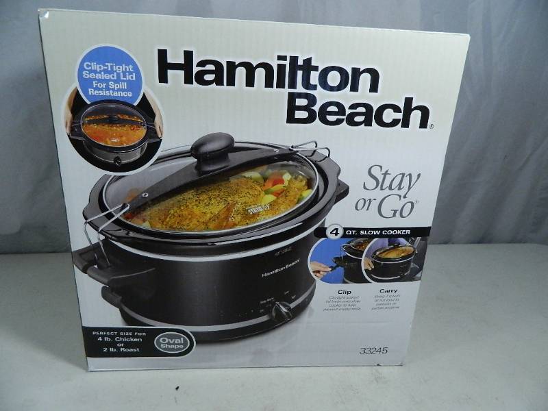 lot 19 image: New Hamilton Beach Slow Cooker