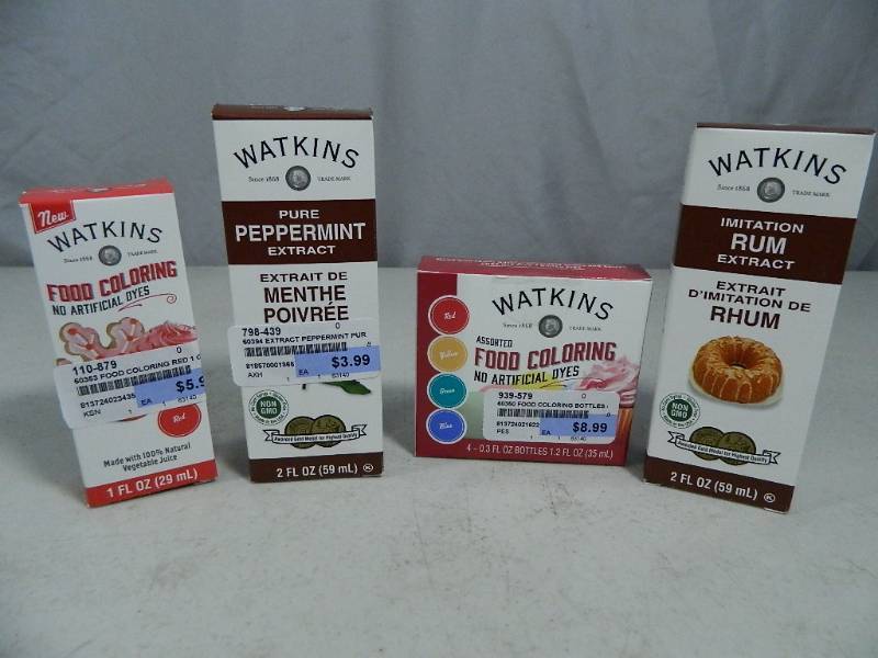 lot 28 image: New J.R. Watkins Products
