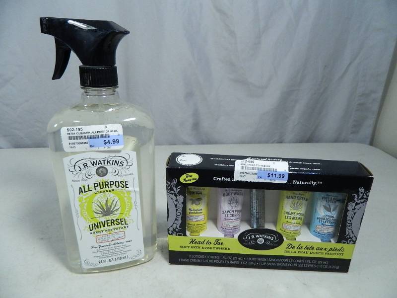 lot 36 image: New J.R. Watkins Products
