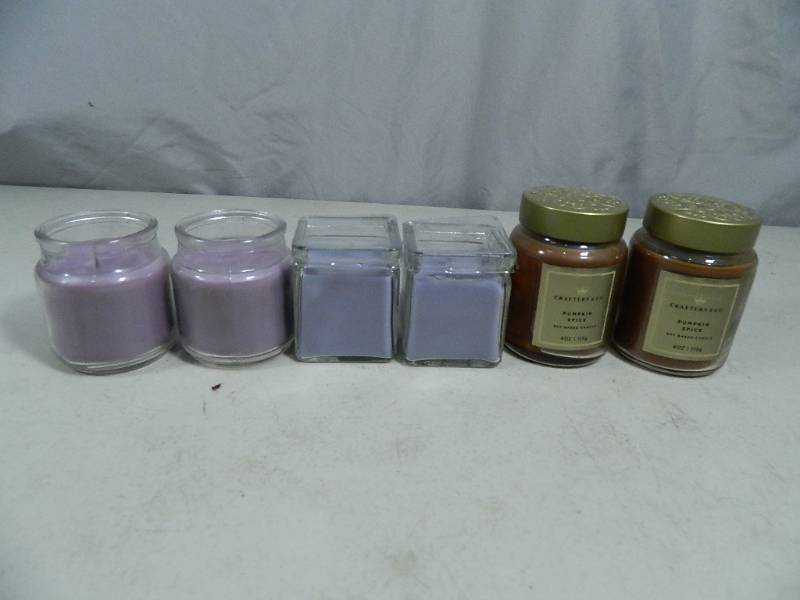 lot 66 image: 6 New Mini Candles
