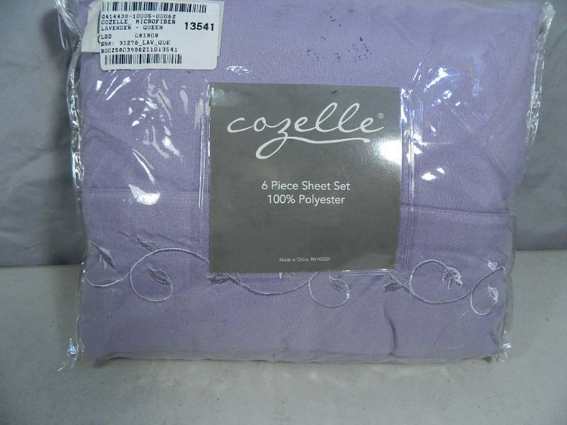 lot 68 image: New 6 Pc Queen Sheet Set