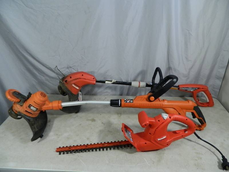 lot 96 image: Corded Lawn Tools