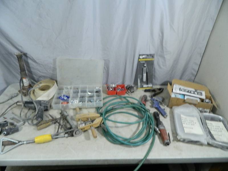 lot 114 image: Tools, Shop Supplies, Air Tools, Etc