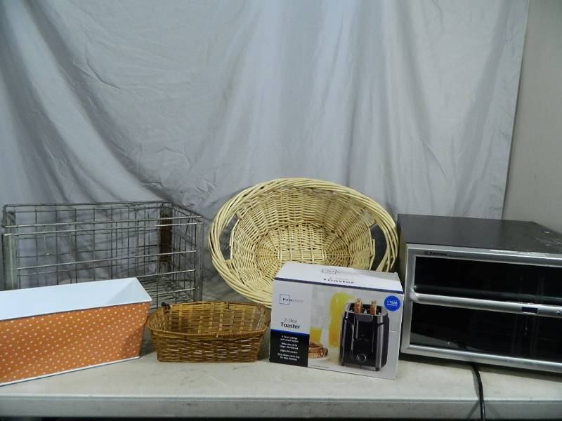 lot 152 image: Emerson Wine Cooler, Baskets, More