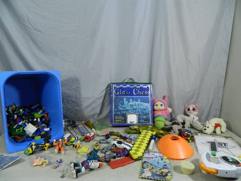 lot 155 image: Legos, Toy Food, More
