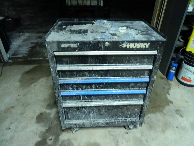 lot 100A image: 5 Drawer Husky Toolbox