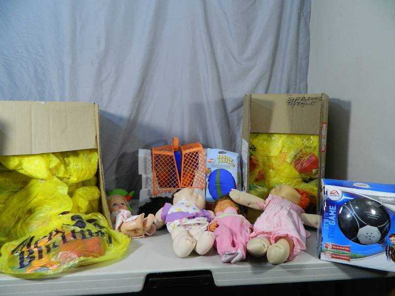 lot 171 image: Balls, Dolls, and More